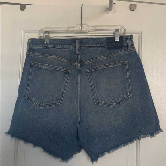 Abercrombie High Rise Dad Curve Love Shorts, 31 - Picture 4 of 7